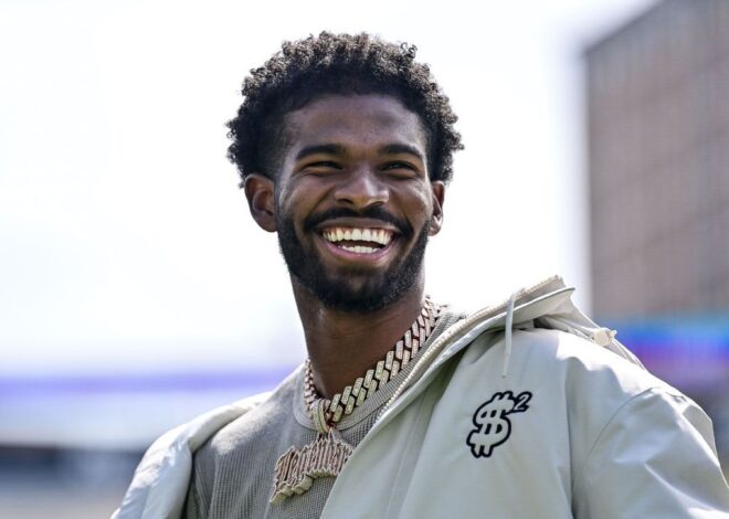 Shedeur Sanders Visits Cleveland High School Days After Draft