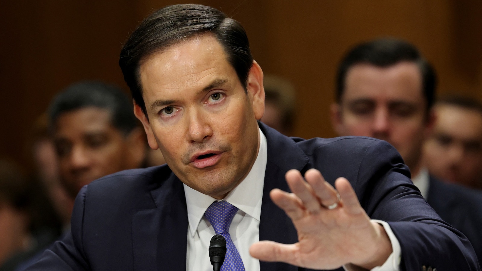 Rubio and Van Hollen Engage in Heated Debate on Deportation Issues