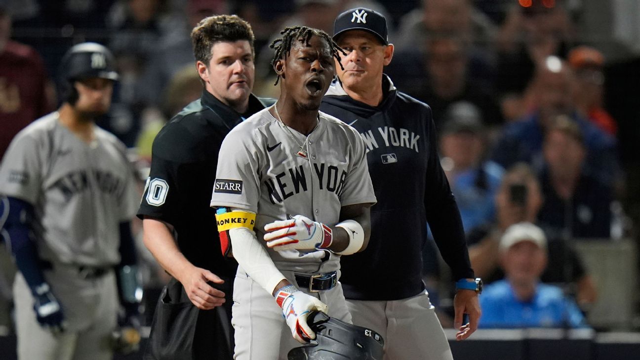 Yankees Lose Jazz Chisholm Jr. to Oblique Injury, Call Up Jorbit Vivas