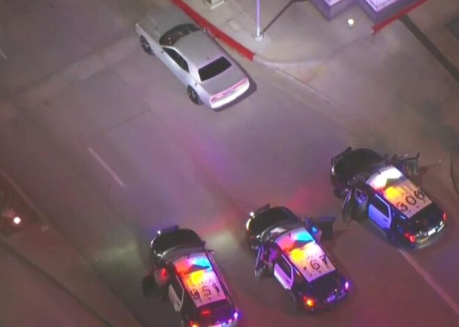 Alleged stolen vehicle sparks short police pursuit throughout Los Angeles County