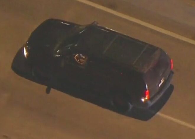 Driver suspected of DUI leads a 30-minute pursuit through Los Angeles