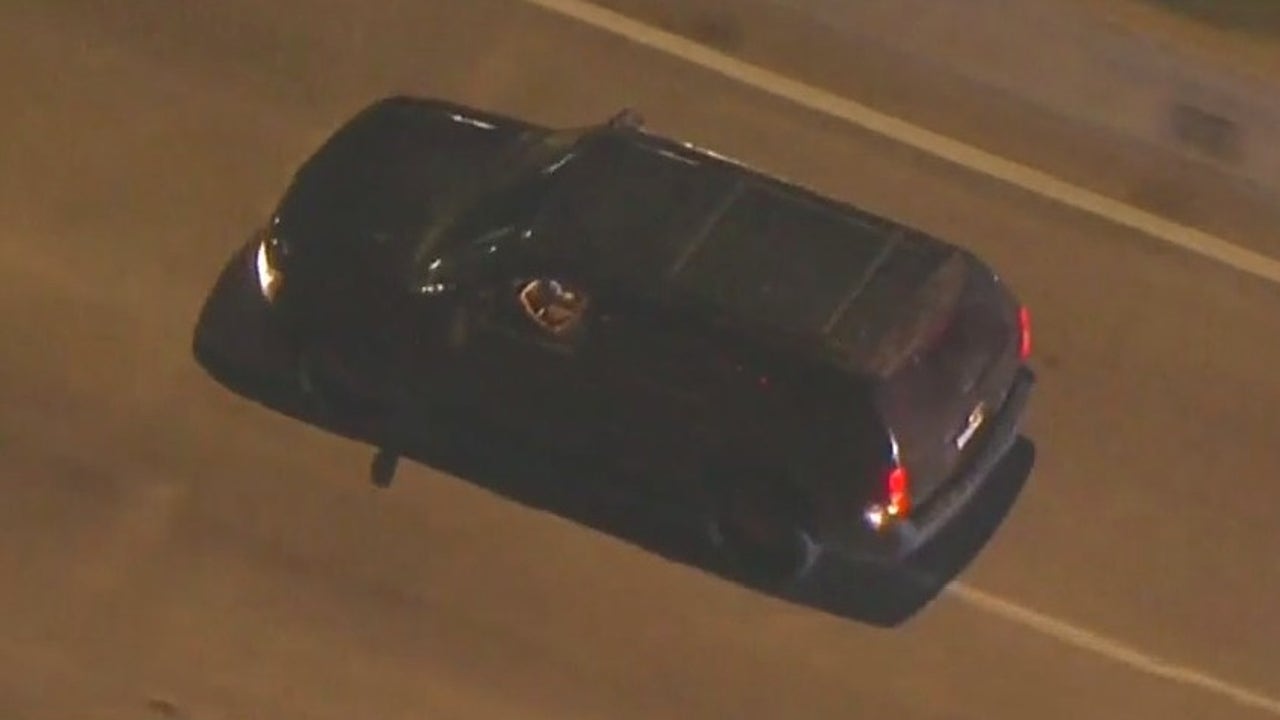 Driver suspected of DUI leads a 30-minute pursuit through Los Angeles