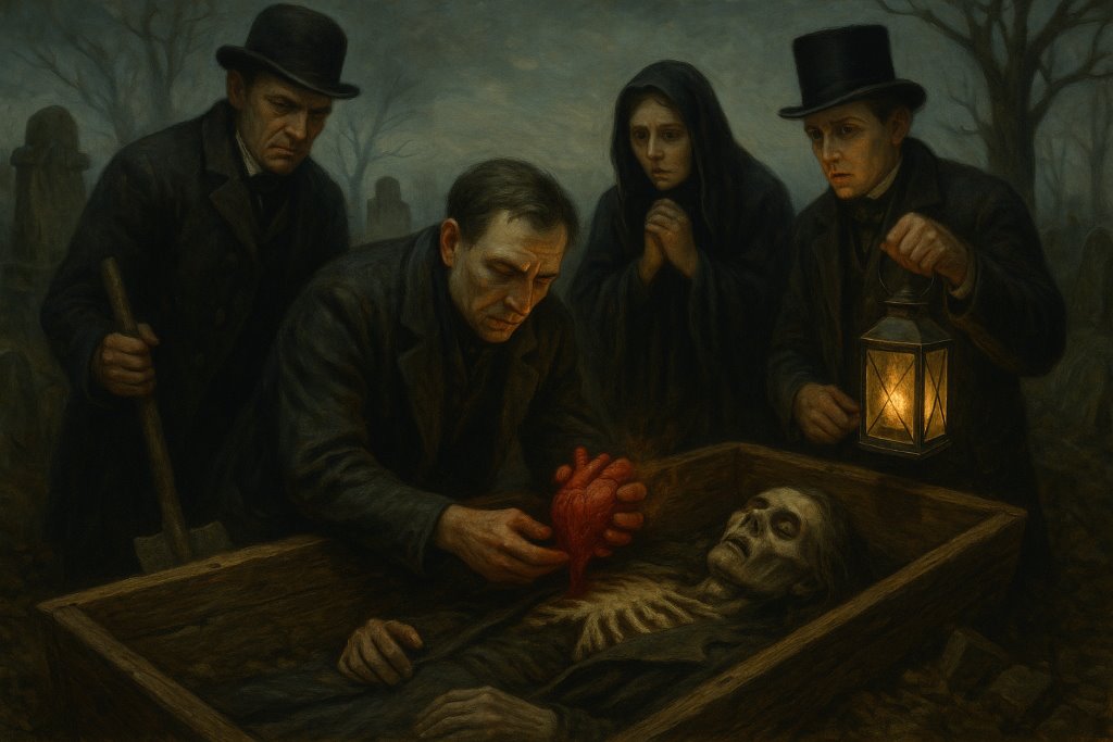 A vampire scare in New England