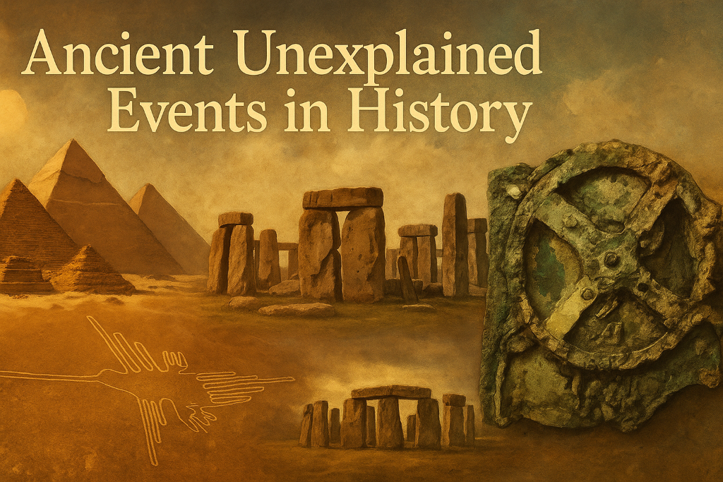 Ancient Unexplained Events in History