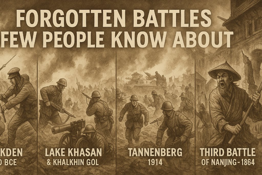 Forgotten Battles Few People Know About