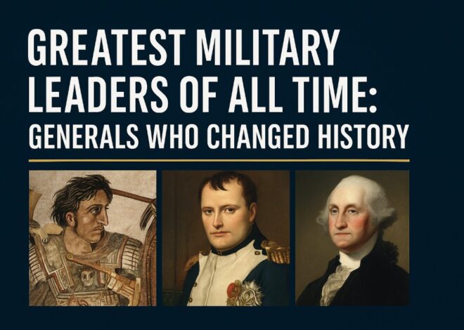 Greatest Military Leaders of All Time