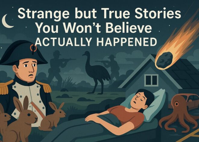 Strange but True Stories You Won’t Believe Actually Happened