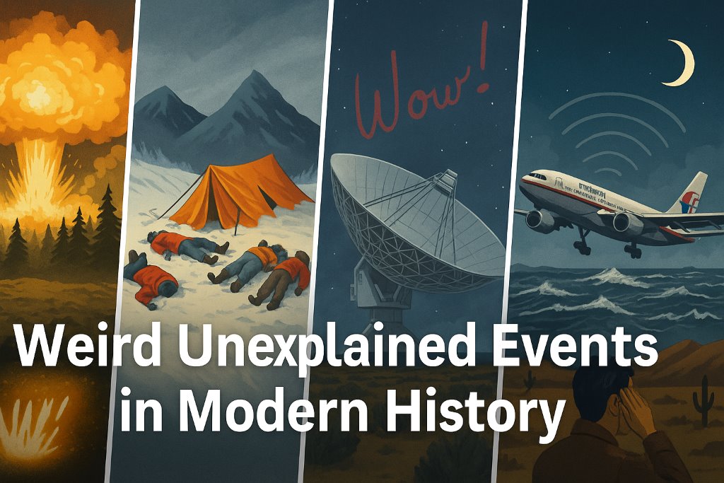 Weird Unexplained Events in Modern History