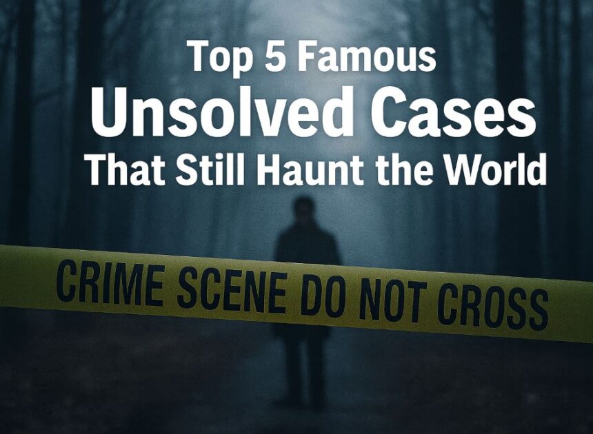 Top 5 Famous Unsolved Cases That Still Haunt the World